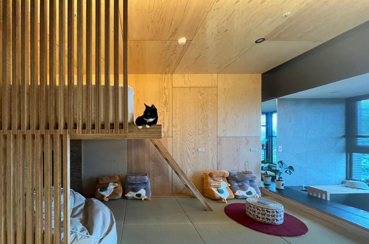 Апартаменты Toucheng Happyhouse頭城黑皮家 附早餐 Экстерьер фото
